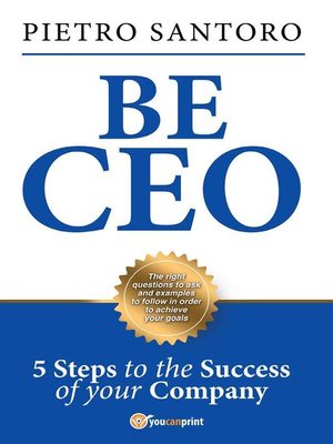 cover image of Be CEO